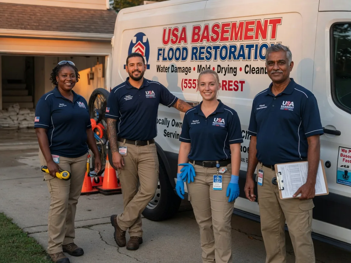 Basement Flood Cleanup company in Breaks, VA