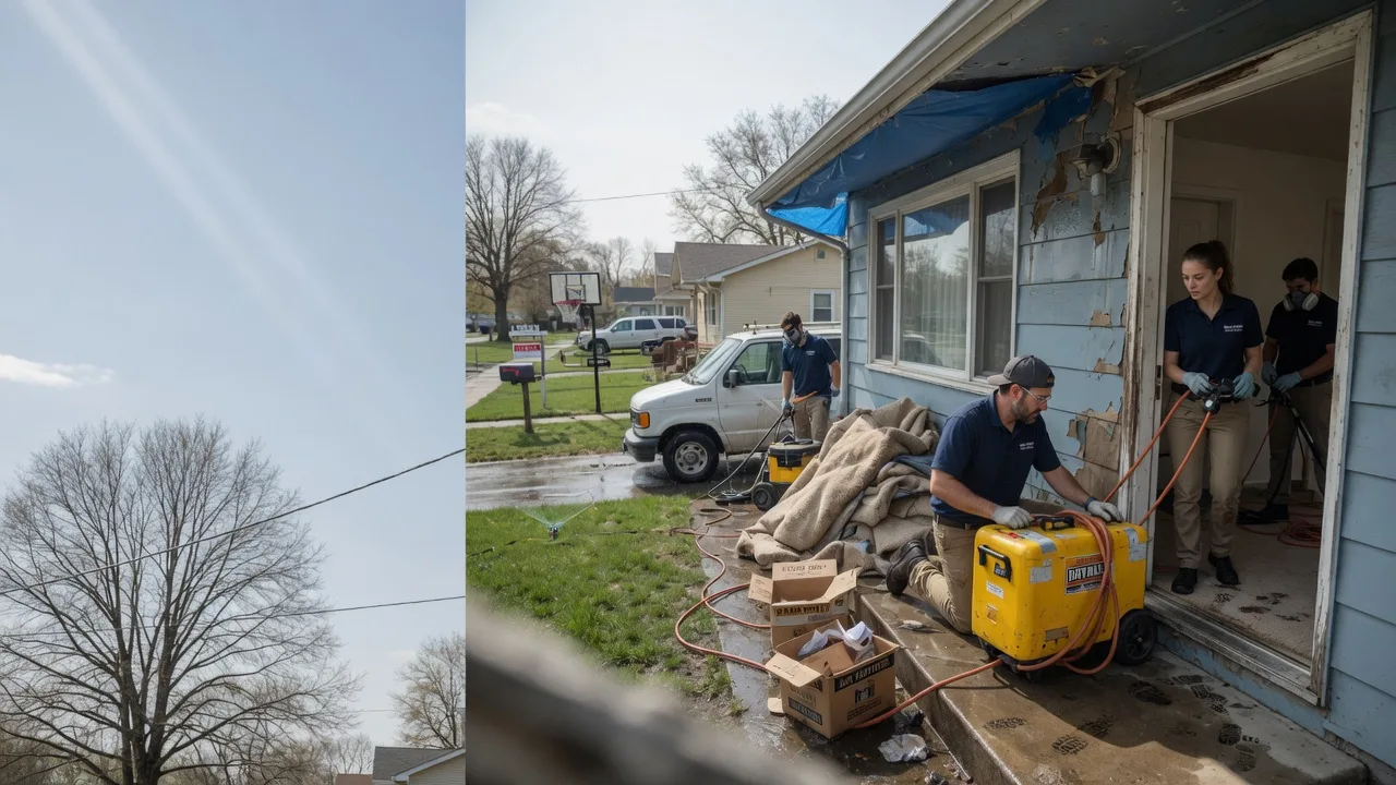 Basement Flood Cleanup in Breaks, VA near me